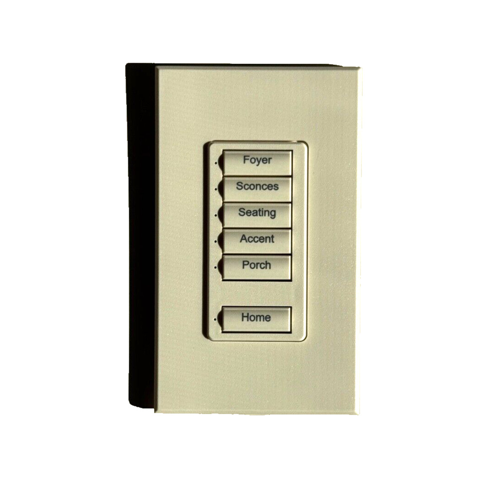 Lutron Homeworks SK-5FS-I-BE-E Faceplate Button Kit New In Box